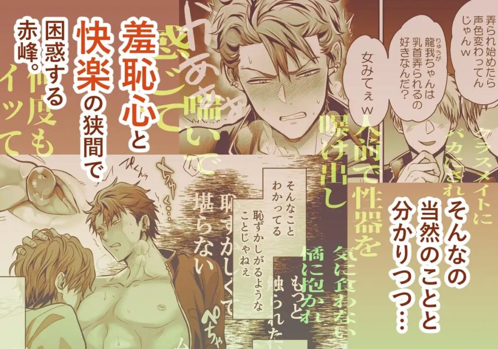 BL,言葉責め,ゲイ,ノンケ,エロ漫画,アダルト漫画